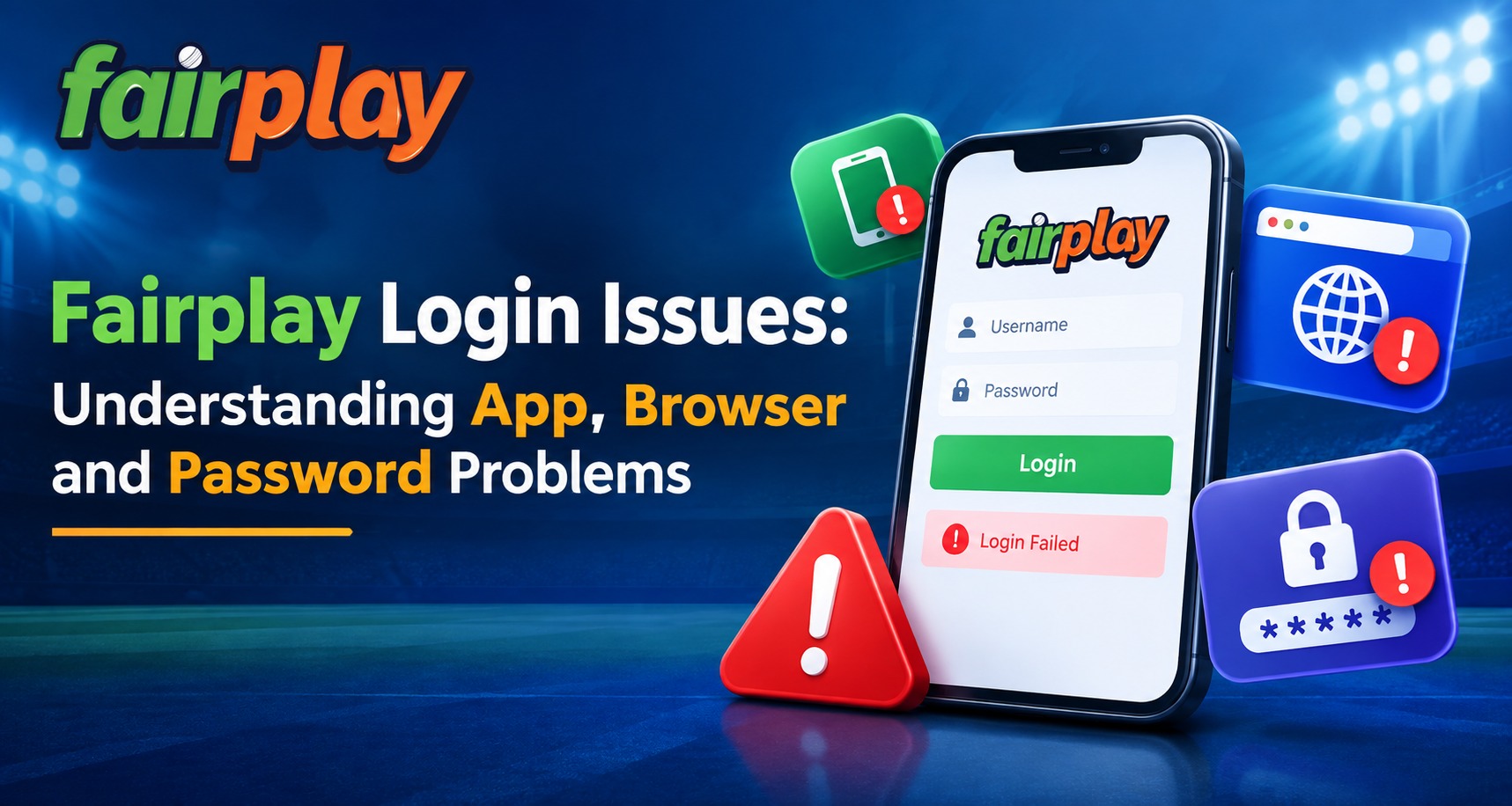 Fairplay Login Issues Understanding App, Browser and Password Problems