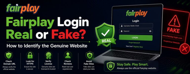 Fairplay Login Real or Fake? How to Identify the Genuine Website
